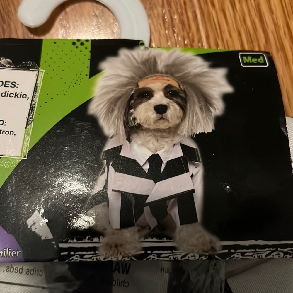 Beetle juice Pet Costume - M